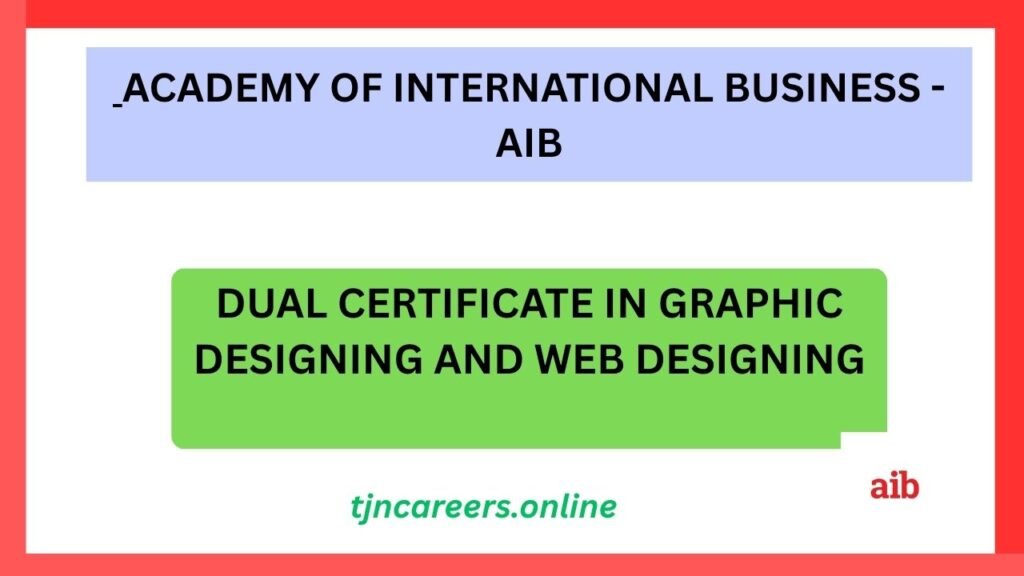 Dual Certificate in Graphic Designing and Web Designing