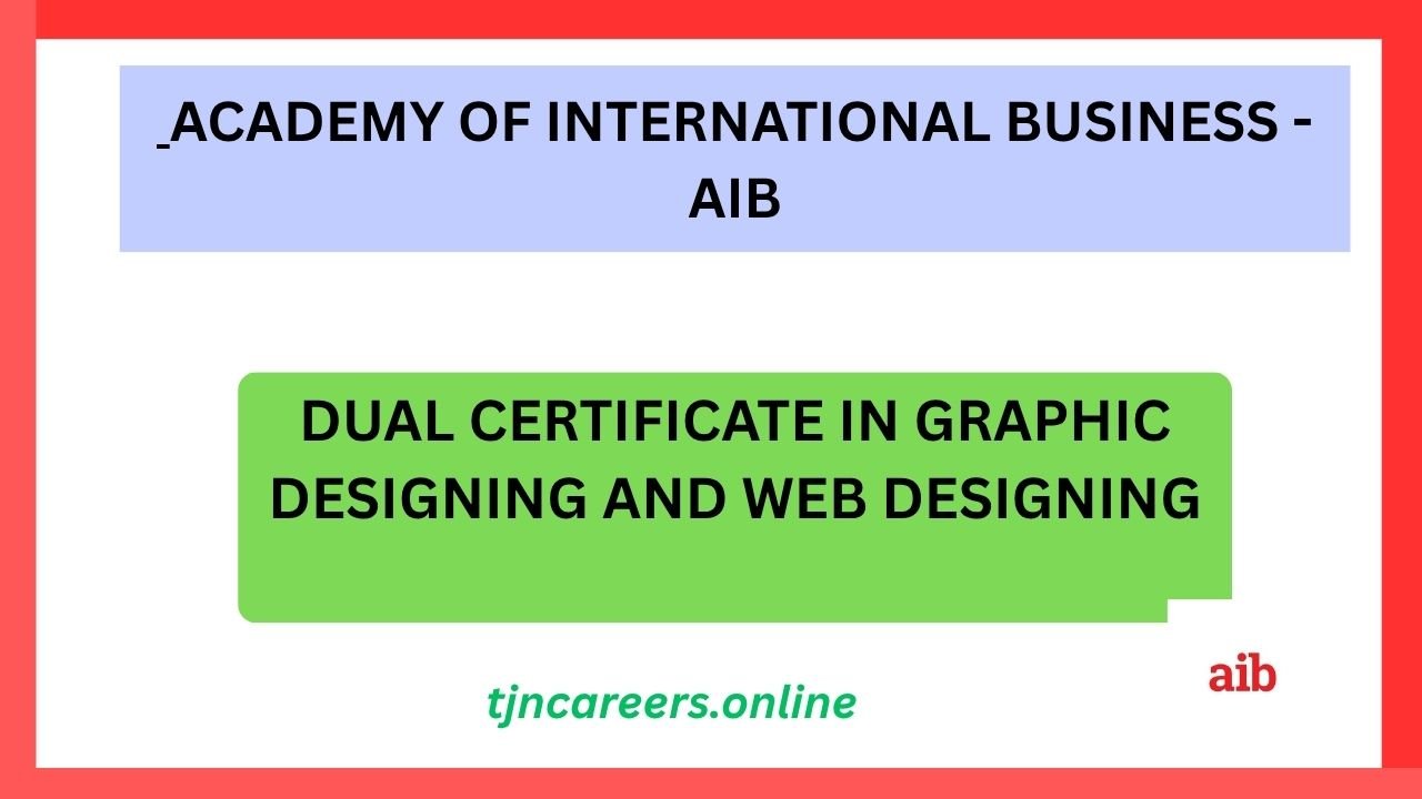 Dual Certificate in Graphic Designing and Web Designing