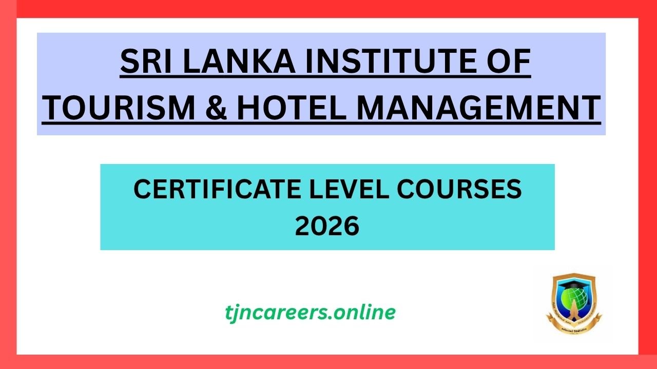 New Hotel Management Certificate Level Courses 2026 – SLITHM