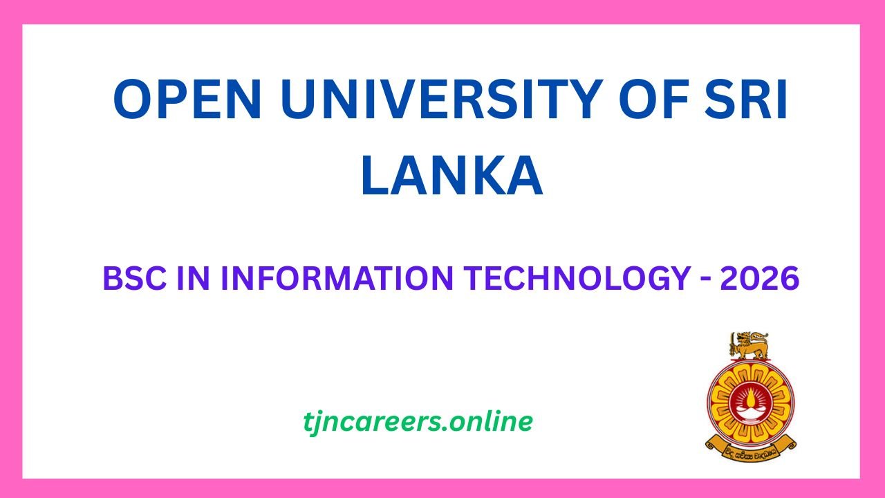 BSc in Information Technology(2026) - Open University of Sri Lanka