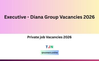 Executive - Diana Group Vacancies 2026