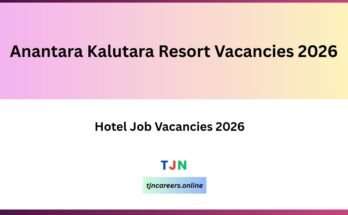 Anantara Kalutara Resort Vacancies 2026