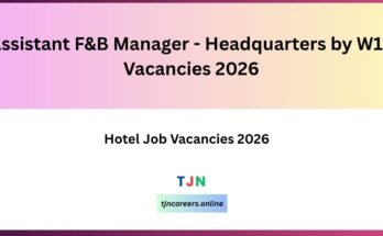 Assistant F&B Manager - Headquarters by W15 Vacancies 2026