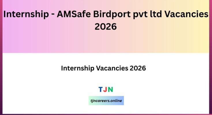 Internship - AMSafe Birdport pvt ltd Vacancies 2026