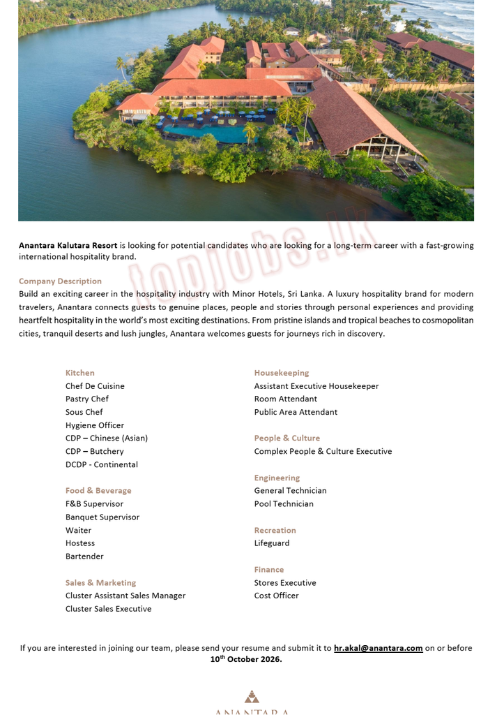 Anantara Kalutara Resort 